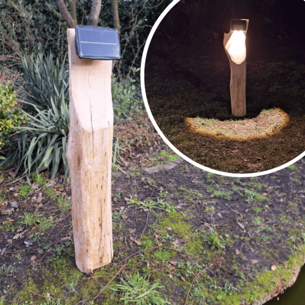 Duurzame Eiken Buitenverlichting.