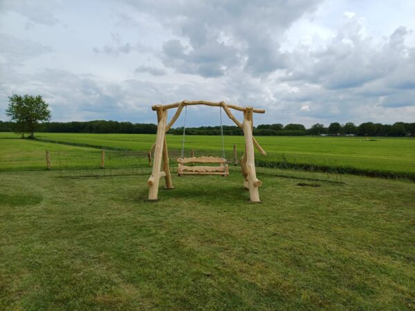 Landelijke Eiken Schommel - Afbeelding 3