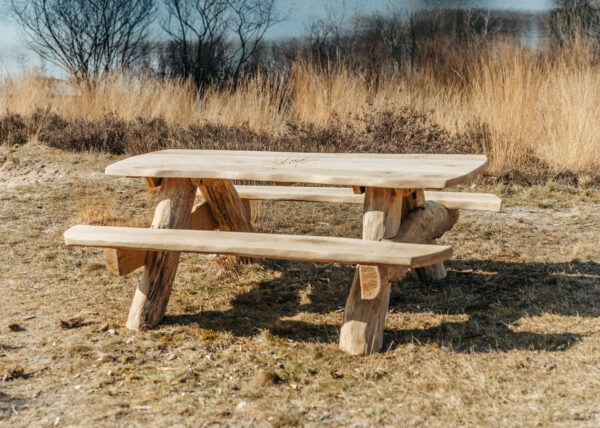 Eiken picknicktafels